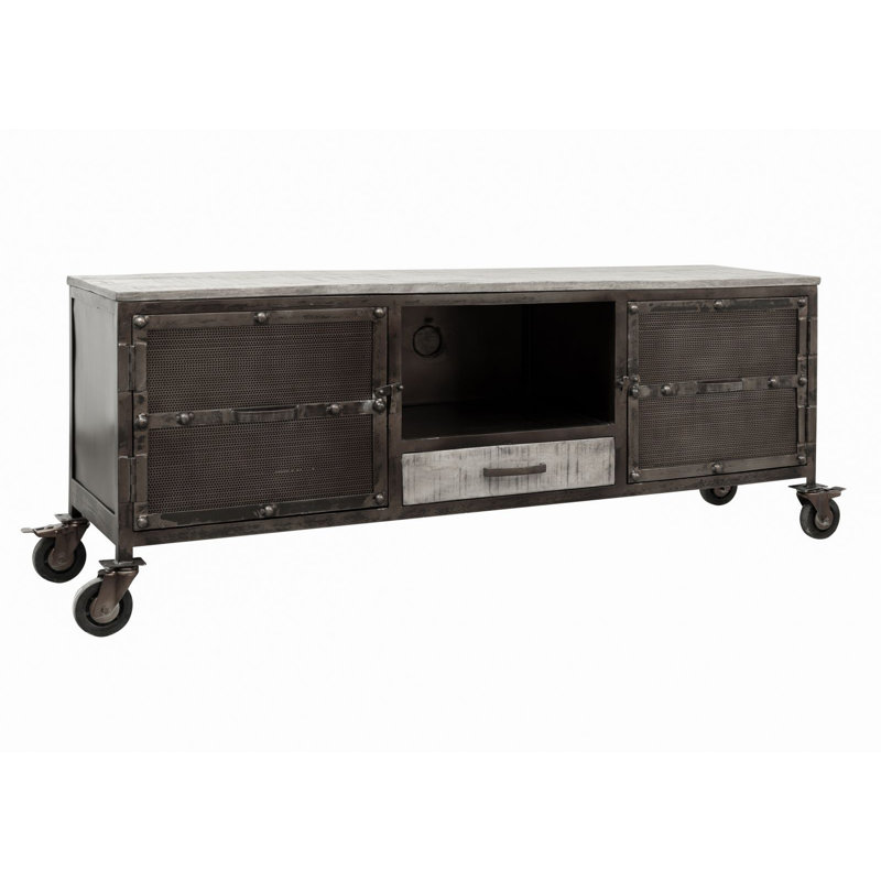 Heavy Unfinished TV Stand for TVs up to 65