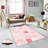Stylish Woven Carpet, 5.6 x 7.5 Feet, 100% Polyester, 0.3 in Pile Height | Antibacterial, Non-Slip PVC Felt Dot Underside, Machine Washable | 3D Digital Printing, Durable & Easy to Maintain - Perfect for Any Room-638668926