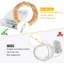 LED Battery Operated String Lights, 2 Pack-408317923-408317920