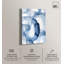 Art mural bleu moderne Fading Blue Mist III-118140534