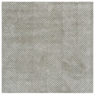 Glamour Hand Tufted Chevron Indoor Rug