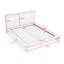 Platform Bed Frame with Headboard-58138769-58138783