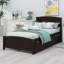 Lit plateforme simple avec deux tiroirs-515322508