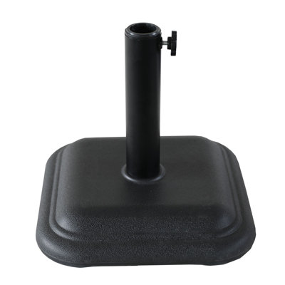 AZ Patio Heaters Square Concrete Base in Plastic for Market Umbrella