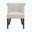 Chaise d'appoint moderne 25 po Magno avec revêtement en tissu texturé, pieds en bois massif, capacité de 300 lb-2034391117