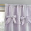 Panneau de rideau semi-diaphane avec cantonnière Sun Zero Emma-110875299-110875297