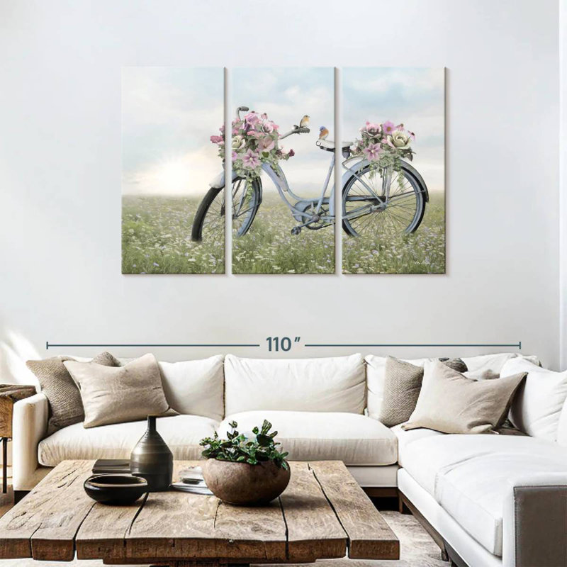 Mehar Fragrant Fields, 48" H x 74" W