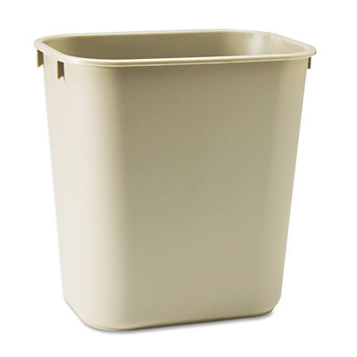 Plastic Open Waste Basket - 3.5 Gallons