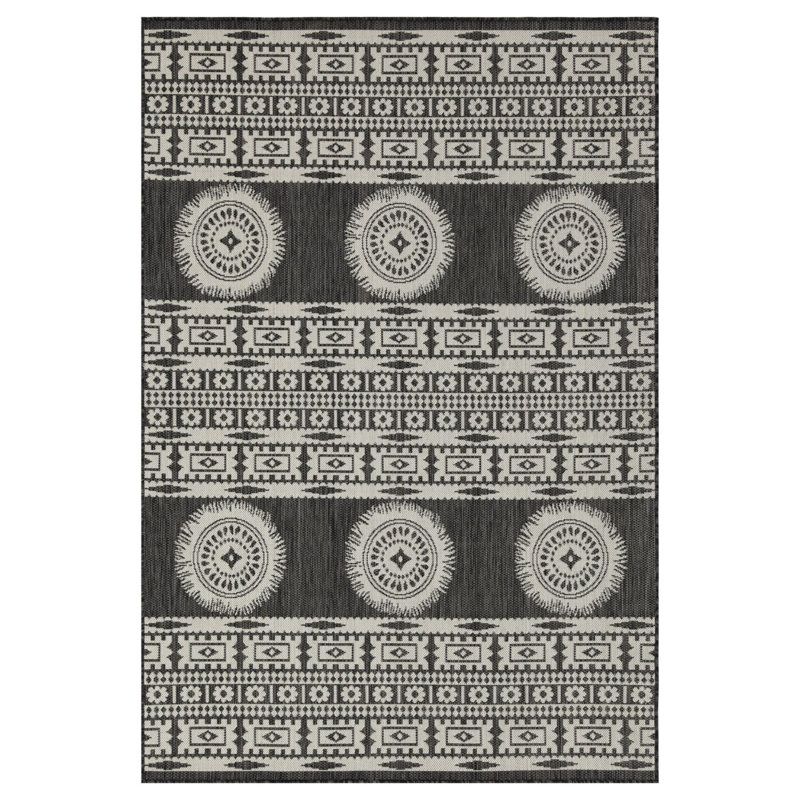 Stain-resistant Polypropylene Modern Rug For Indoor/outdoor Spaces