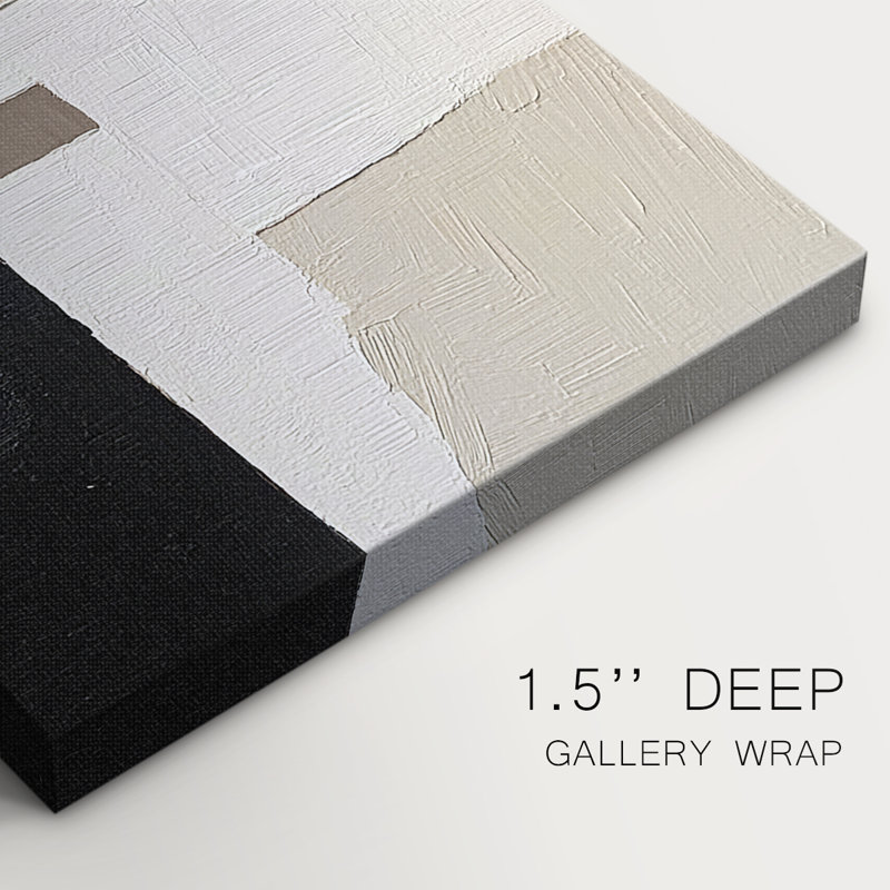 Série ABSTRACT DCLxx - Toile tendue avec châssis de qualité supérieure - Prêt à être accroché, H 12 po x l 8 po