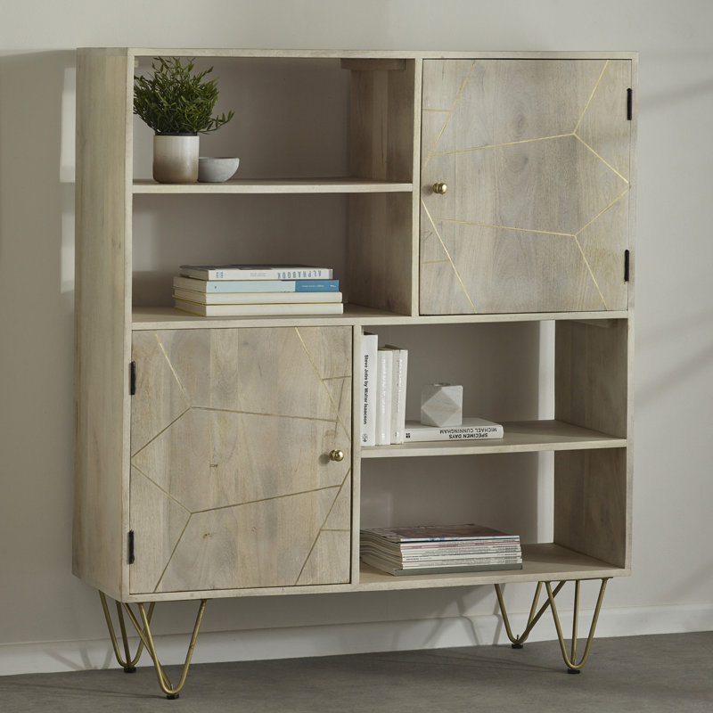 Brett Display Cabinet, Oak