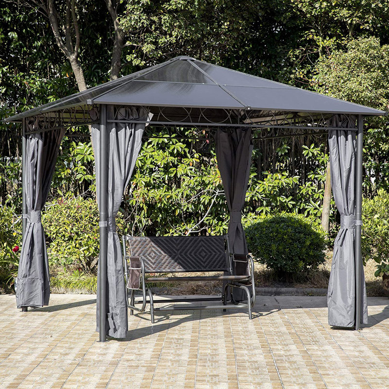 Milanna 3m x 3m Steel Party Tent