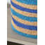 Seagrass Natural Stripe Round Basket-110455277