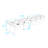 Rectangle 10 Person Office Cubicle Desk-126182407