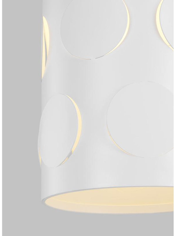 Dottie 1 - Light Single Pendant, Burnished Brass