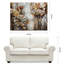 "Water Lilly Pads I" Iron Hand Painted 3D Wall Art