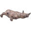 Vintage Handcrafted West-african Soapstone Rhino Figurine