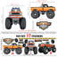 Monster Truck Wall Sticker