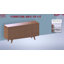  Buffet d'appoint à 4 portes avec façades géométriques sculptées Sapa Mid-Century Modern-847914025