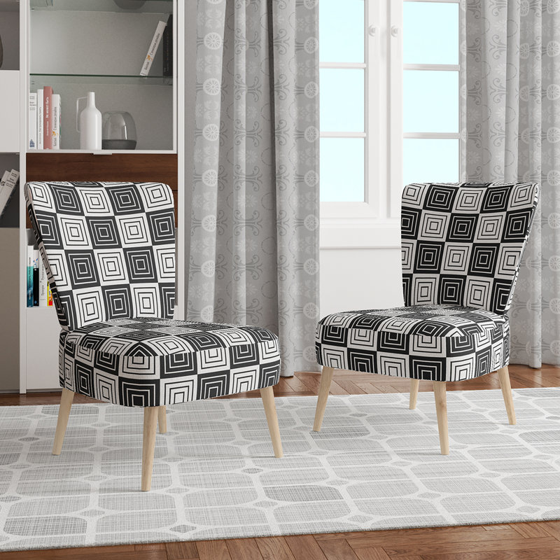 Chaise d'appoint en velours rembourrée à motif floral - Chaise d'appoint moderne à motif floral