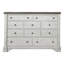 Commode 10 tiroirs L l 64 po