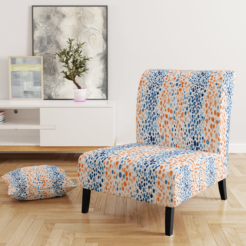 Fauteuil de chambre Abstract, Pantoufle sans accoudoirs