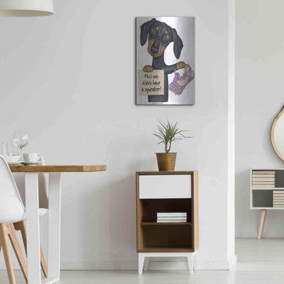 «Squeaky Black Dachshund» par Danny Gordon