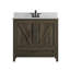 Ensemble de meuble-lavabo simple 36 po Hunstant-1618743690