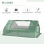 Outsunny 71" X 55" X 32" Mini Tunnel Greenhouse