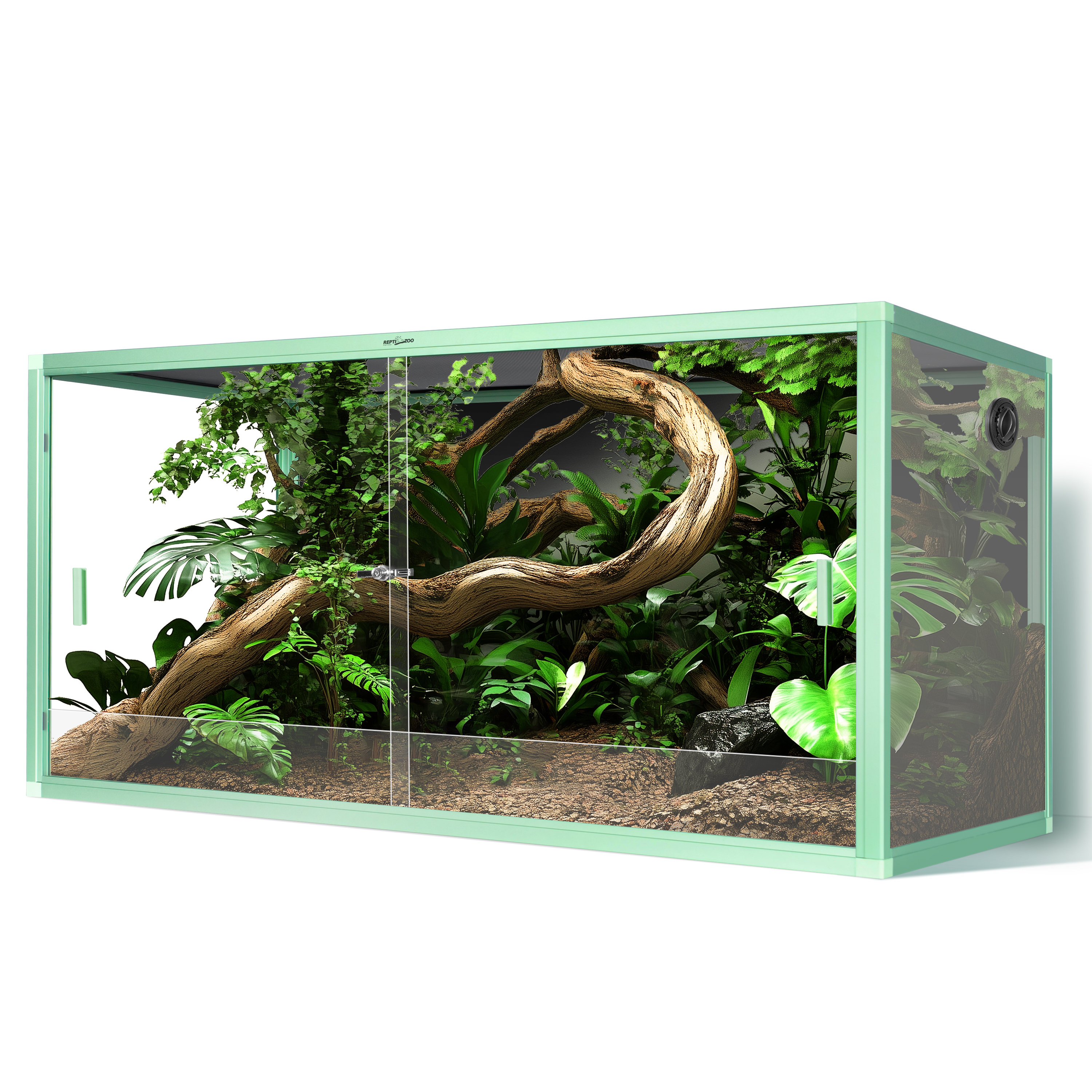 77 Gallon Bearded Dragon Tank With Legs, Tortoise Habitat With Metal