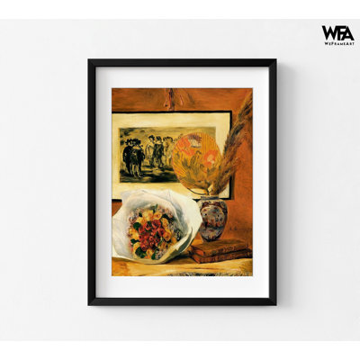 «Still Life With Bouquet» par Pierre-Auguste Renoir, reproduction d'art classique Renoir