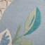 Tapis floral gris / ivoire en laine / coton touffeté à la main Jardin 403-108598497