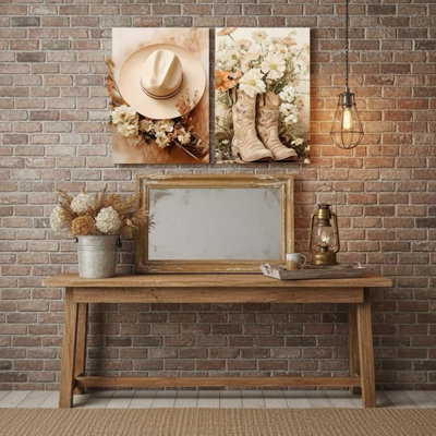 2 Piece Wrapped Canvas Print