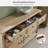 Ojaswi Farmhouse 7 - Drawer Dresser, Wood Rustic Dresser Chest of Drawers with 2 Size Drawers for Bedroom, Living Room-113032513