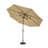 Shela 132'' Lighted Market Umbrella with Breez-Tex Canopy-2023074867