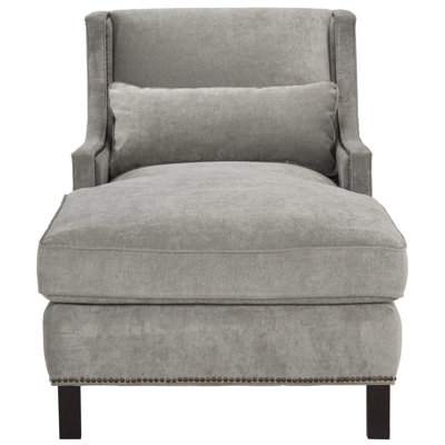 Higdon Velvet Chaise Lounge