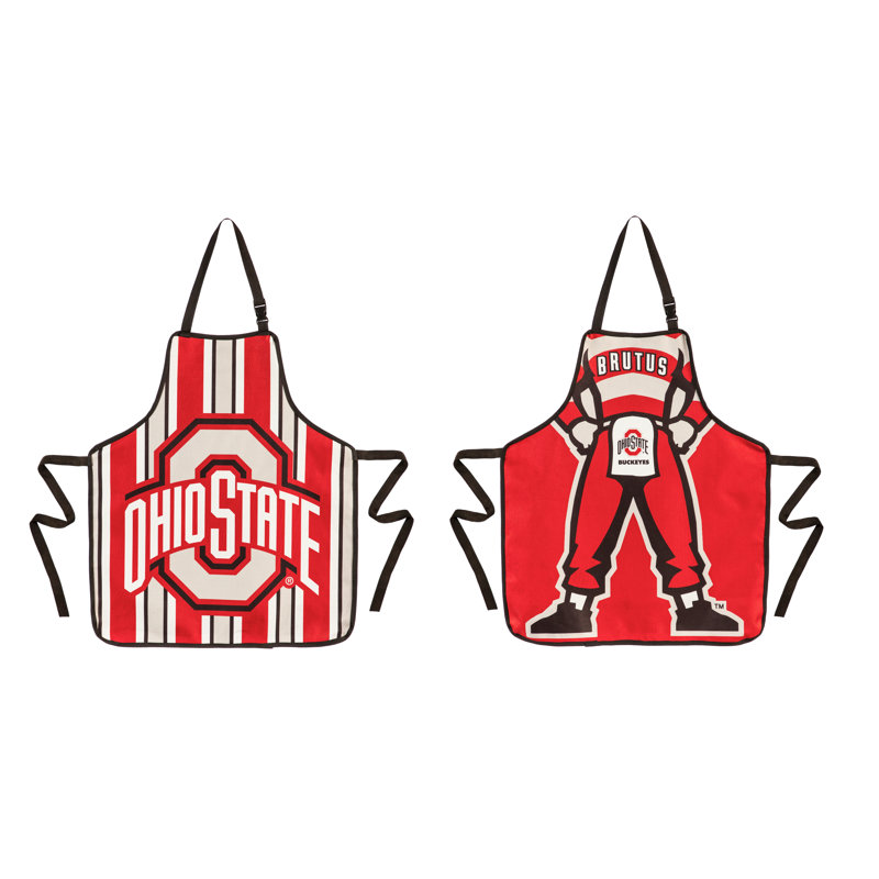 No Pattern Bib Apron, Ohio State University