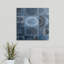 «Modern Geometric Indigo and Navy II» par Michael Mullan, reproduction d'art-26541708-19204519