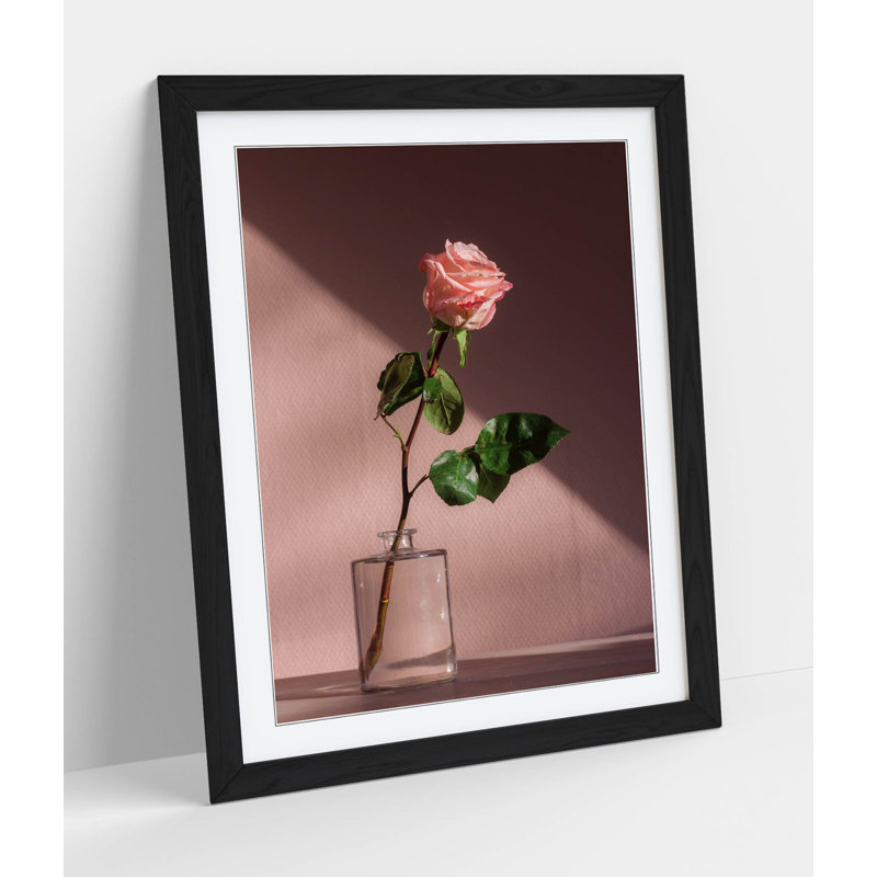Single Picture Frame Print, 89 cm H x 64 cm W, Black