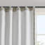 1 panneau de rideau simple 50 x 108 po avec doublure en molleton | Passe-tringle et patte arrière | Idée cadeau
