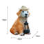 Solar Labrador Dog Garden Ornament