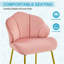 Aaliyiah Contemporary and Classic Velvet Accent Chair Backrest Tub Chair-617199879