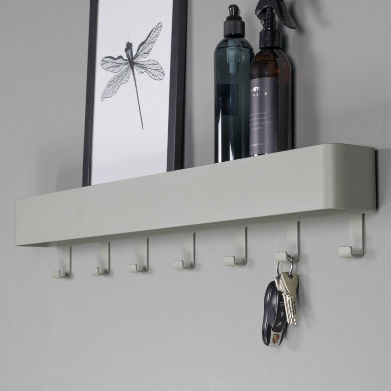 Dax Play Metal Wall 7 - Hook Wall Mounted Coat Rack