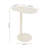 20” Modern Minimalist Raised C-Shaped Iron Metal Sofa Side Table-2114467186