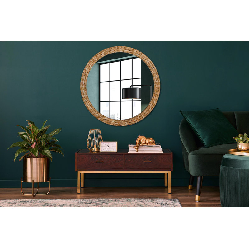 Huldar Glass Flat Wall Mirror