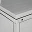 Remise à ordures horizontale en acier inoxydable l 9,06 pi. X P 2,54 pi. Curson-397348125