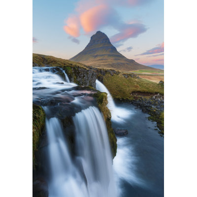 Kirkjufell at sunset, Iceland 1 Piece Wrapped Canvas Wall Art