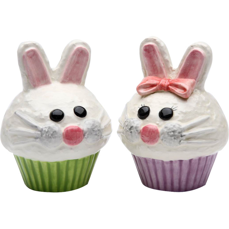 Ensemble de salière et poivrière Bunc Cupcake