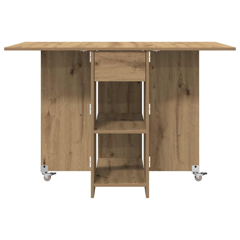 Extendable Dining Table, Artisan Oak