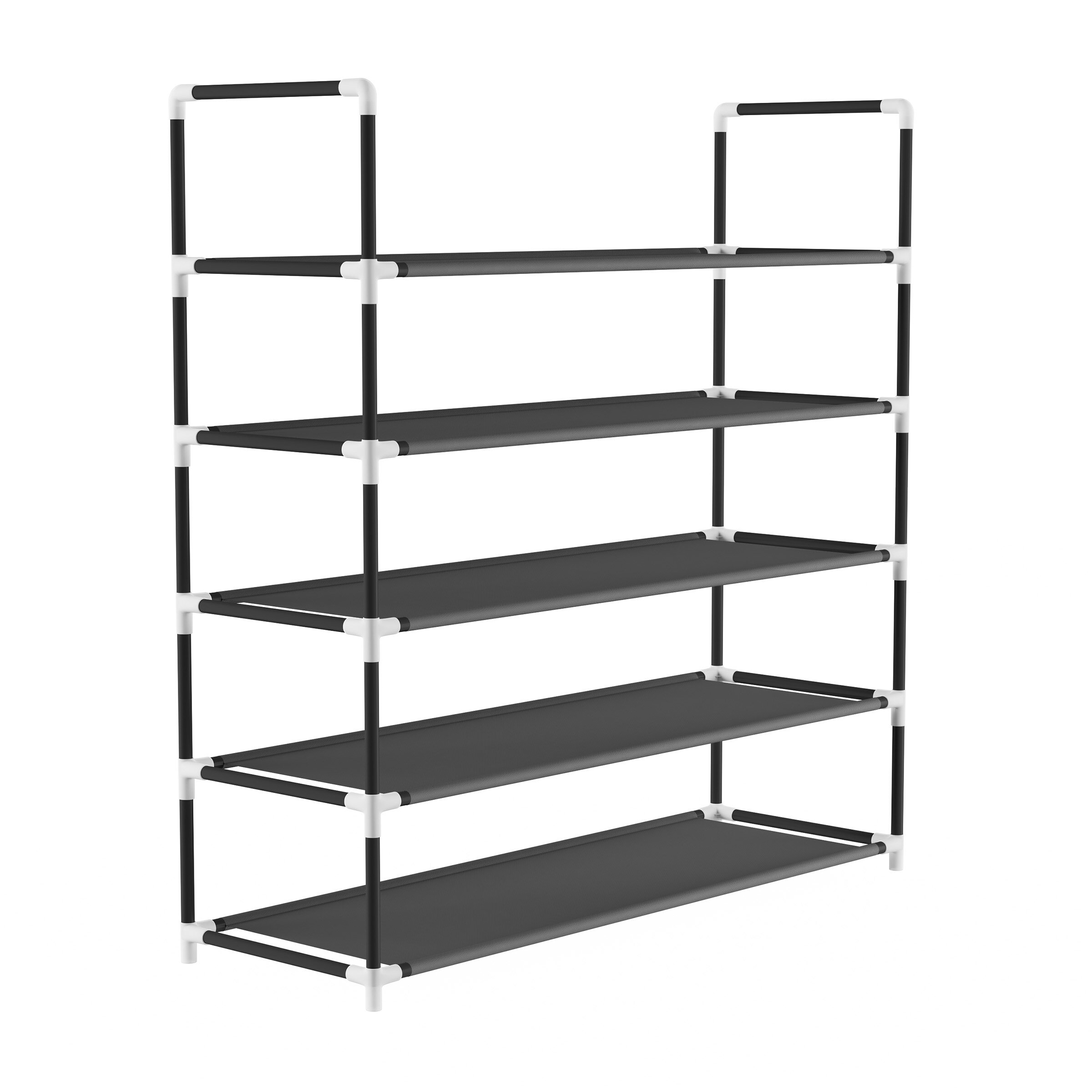 10 Tier 20 Pairs Shoe Rack Rebrilliant